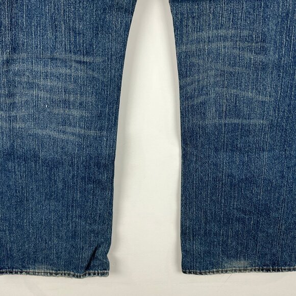 Guess Jeans Size 31 Inseam 30 Rise 10 Blue Bootcut 5 Pocket Design Cotton - Picture 9 of 9